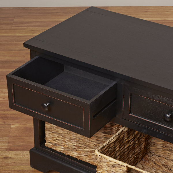 Birch Lane™ Adayla Solid Wood Drawers Storage Bench & Reviews Wayfair